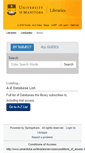 Mobile Screenshot of libguides.lib.umanitoba.ca