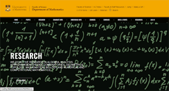 Desktop Screenshot of math.umanitoba.ca